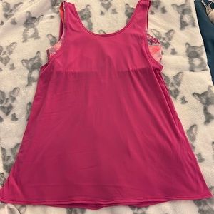 Ivivva tank with built in bra. Size 14